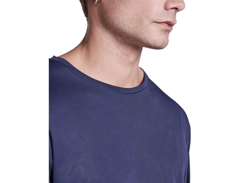 Лонгслив Estoril, унисекс (navy) XS (Изображение 6)