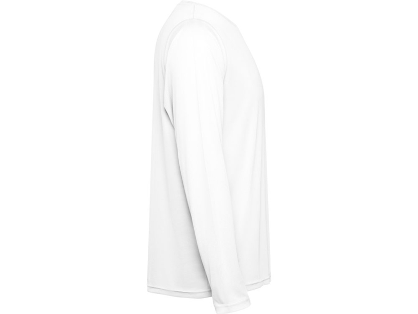 Лонгслив Estoril, унисекс (белый) 2XL (Изображение 4)