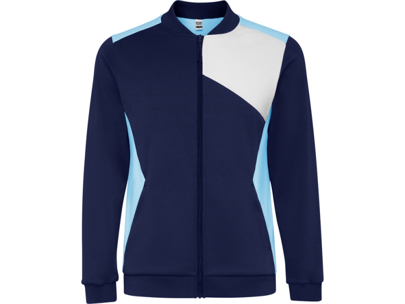 Спортивная куртка Leros, унисекс (небесно-голубой/navy) M (Изображение 1)