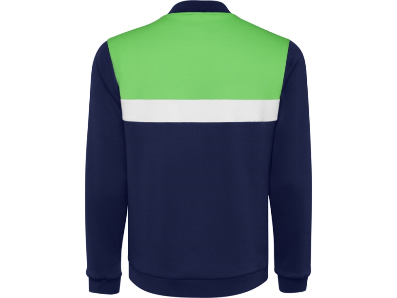 Спортивная куртка Leros, унисекс (зеленый/navy) M (Изображение 2)