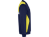 Спортивная куртка Leros, унисекс (желтый/navy) XL (Изображение 4)