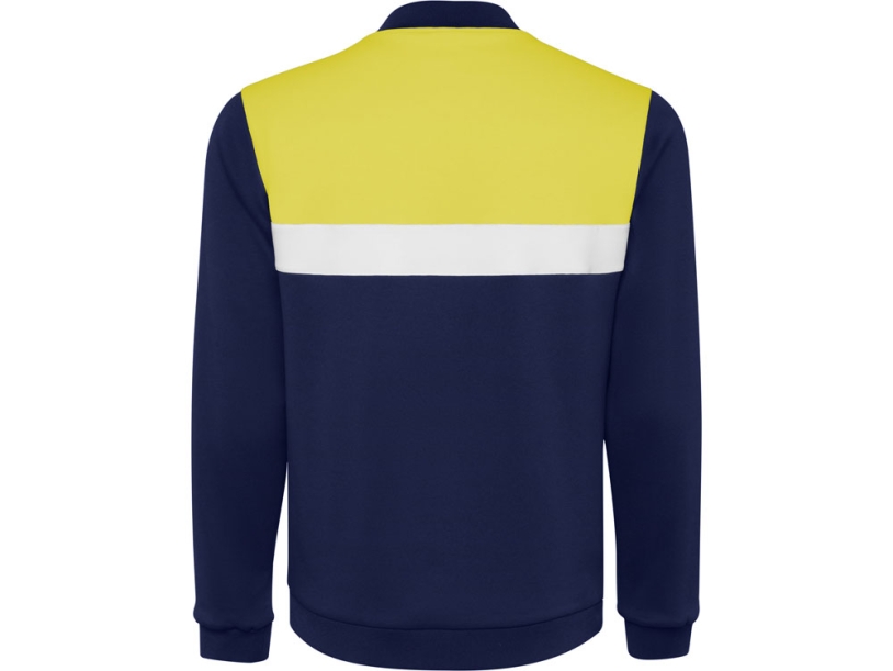 Спортивная куртка Leros, унисекс (желтый/navy) XL (Изображение 2)