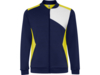 Спортивная куртка Leros, унисекс (желтый/navy) 3XL (Изображение 1)