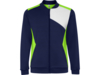 Спортивная куртка Leros, унисекс (лайм/navy) 2XL (Изображение 1)
