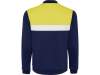 Спортивная куртка Leros, унисекс (желтый/navy) M (Изображение 2)