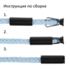 Наконечник для шнурка Nozzle, ver.2, черный (Изображение 4)