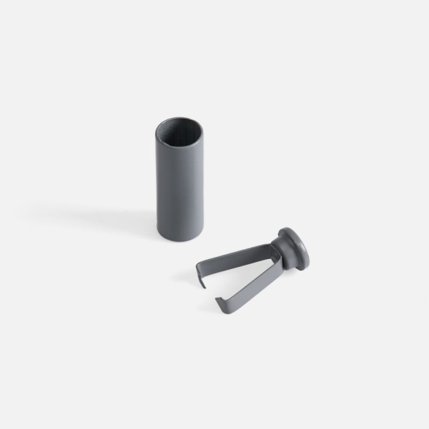 Наконечник для шнурка Nozzle, ver.2, серый (Изображение 3)