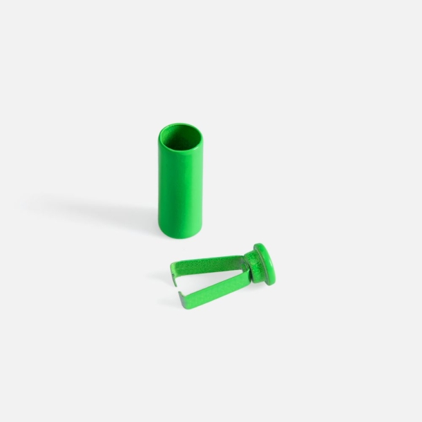 Наконечник для шнурка Nozzle, ver.2, зеленый неон (Изображение 3)