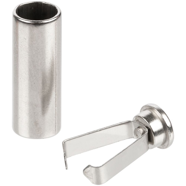 Наконечник для шнурка Nozzle, ver.2, серебристый (Изображение 2)