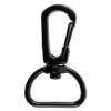 Застежка-карабин Snap Hook, M, черная (Изображение 1)