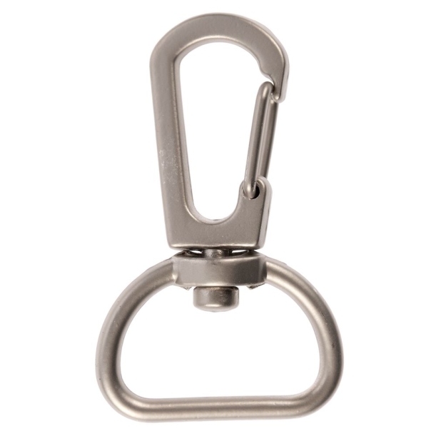Застежка-карабин Snap Hook, M, серебристая (Изображение 1)