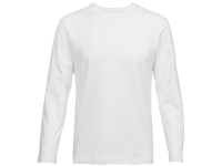 Футболка HD Fit с длинным рукавом, мужская (белый) S