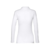 Рубашка-поло женская BERN WOMEN, д/р, белый, 2XL, 100% хлопок, плотность 210 г/м2 (Изображение 3)