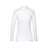Рубашка-поло женская BERN WOMEN, д/р, белый, 2XL, 100% хлопок, плотность 210 г/м2 (Изображение 3)