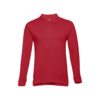 Рубашка-поло мужская BERN, д/р, бордовый, M, 100% хлопок, плотность 210 г/м2 (Изображение 1)