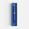 Ручка шариковая Broad Ring в футляре, глянцевая, синяя (Изображение 2)