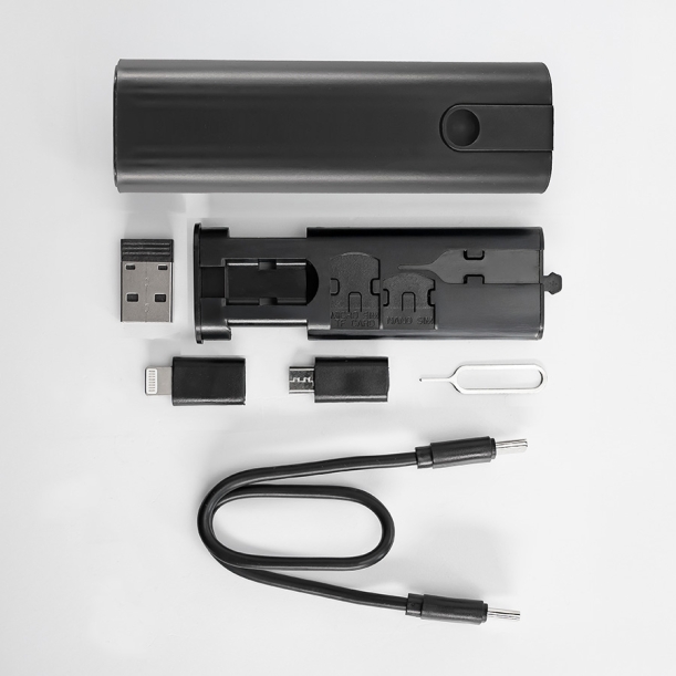 Комплект аксессуаров SMARTKIT для мобильного телефона, пластик, черный (Изображение 4)