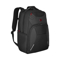 Рюкзак WENGER Cosmic, серый, ПВХ/полиэстер,34 x 49 x 23 см,30л