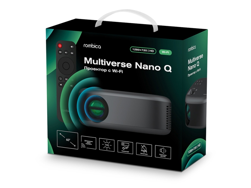 Проектор Rombica Multiverse Nano Q (Изображение 8)