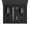 Подарочный набор 2 бокала для вина Black Edition + набор для вина Sacramento в черной коробке (Изображение 2)