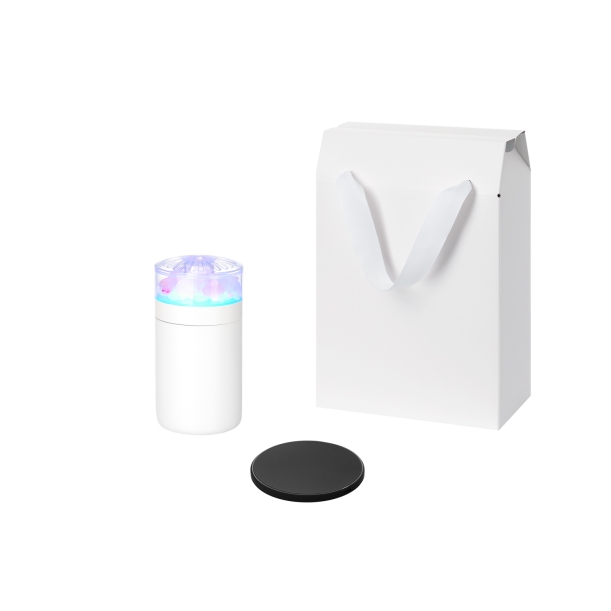 Подарочный набор Crystal, Auris, черный (увлажнитель воздуха, зарядное устройство) (Изображение 1)