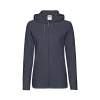 Толстовка без начеса "Ladies Lightweight Hooded Sweat", темно-синий, S, 80% х/б 20% полиэстер, 240 г (Изображение 1)