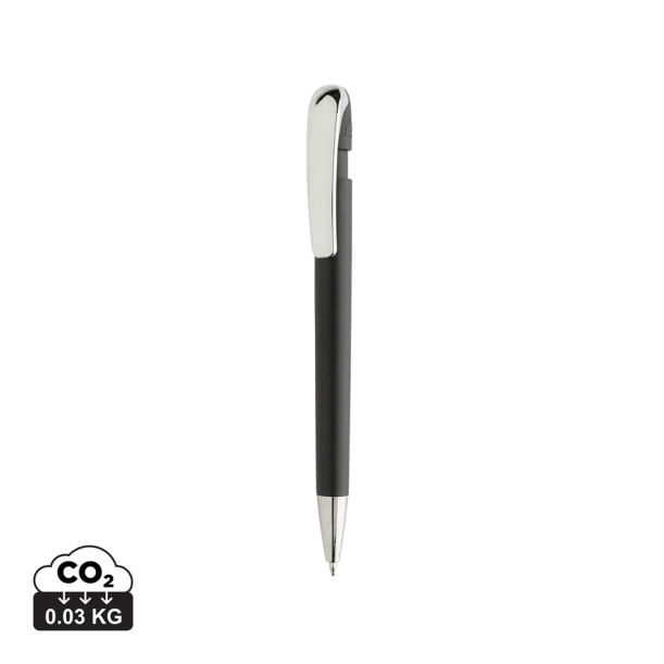 Ручка Glide из переработанного пластика GRS с металлическим клипом (Изображение 6)