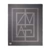 Плед VINGA Monogram из переработанного полиэстера GRS, 170x130 см (Изображение 2)