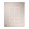 Плед VINGA Monogram из переработанного полиэстера GRS, 170x130 см (Изображение 2)
