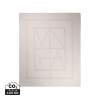 Плед VINGA Monogram из переработанного полиэстера GRS, 170x130 см (Изображение 8)