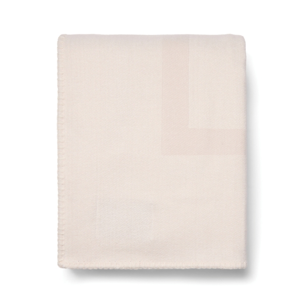 Плед VINGA Monogram из переработанного полиэстера GRS, 170x130 см (Изображение 5)