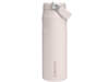 Бутылка для воды объемом 700 мл с откидной трубочкой Stanley IceFlow™ 2.0 - Light pink (Изображение 2)