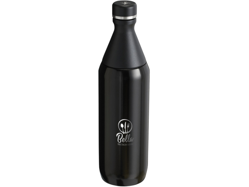 Бутылка для воды Stanley All Day Slim объемом 600 мл - черный глянцевый (Изображение 4)
