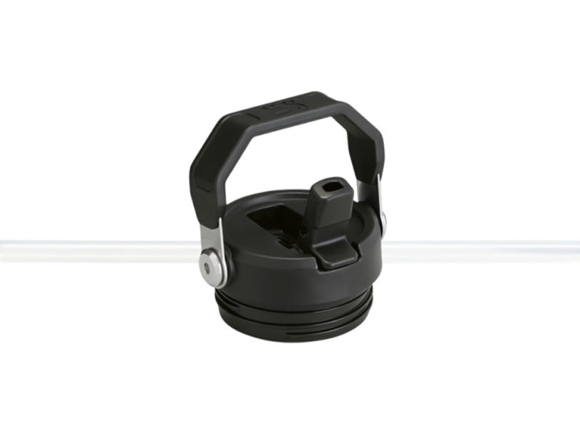 Бутылка для воды с откидной трубочкой Stanley IceFlow™ 2.0, 1,06 л (черный)  (Изображение 3)