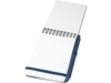 Блокнот А5 Thalaasa с шариковой ручкой (синий)  (Изображение 4)
