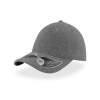 Бейсболка "Uni-Cap Polarfleece", без панелей и швов, серый, 100% полиэстер  270 г/м2         (Изображение 1)