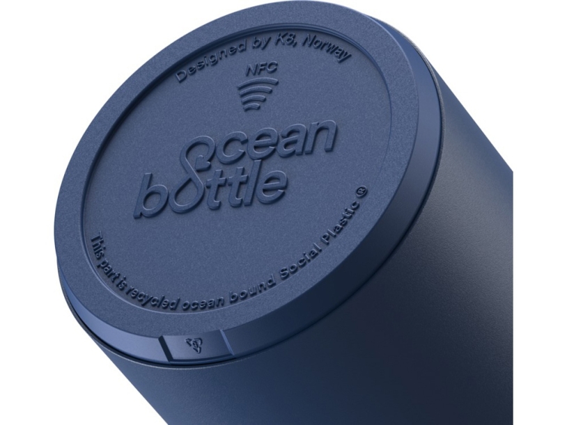 Бутылка для воды Ocean Bottle с вакуумной изоляцией (синий) 750 мл (Изображение 5)