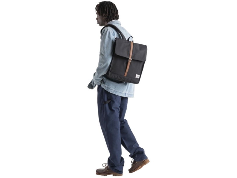 Herschel City рюкзак из переработанного материала (черный)  (Изображение 4)