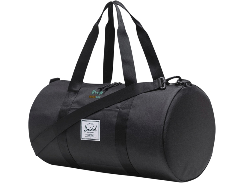 Herschel Classic™ спортивная сумка из переработанного материала (черный)  (Изображение 3)