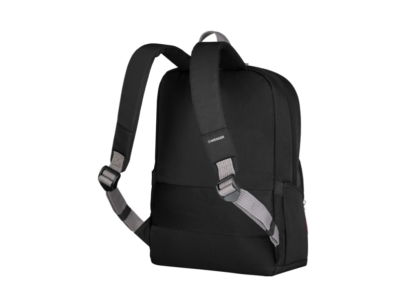 Рюкзак WENGER Motion 15.6, черный, нейлон, 31x17x42 см, 20 л (Изображение 7)