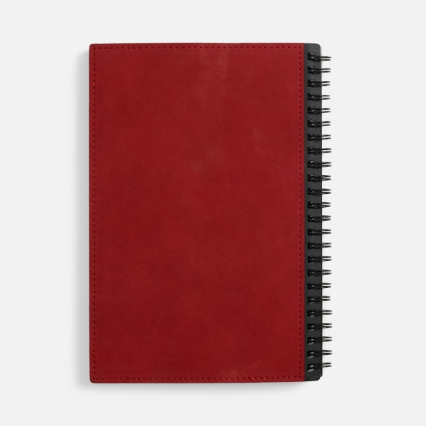Ежедневник Notera, недатированный, красный (Изображение 2)