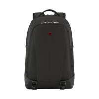 Рюкзак WENGER Oryson 16", чёрный, переработанный ПЭТ/Полиэстер, 32х45х19 см, 25 л.