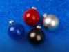 Стеклянный елочный шар Frozi (красный прозрачный)  (Изображение 5)