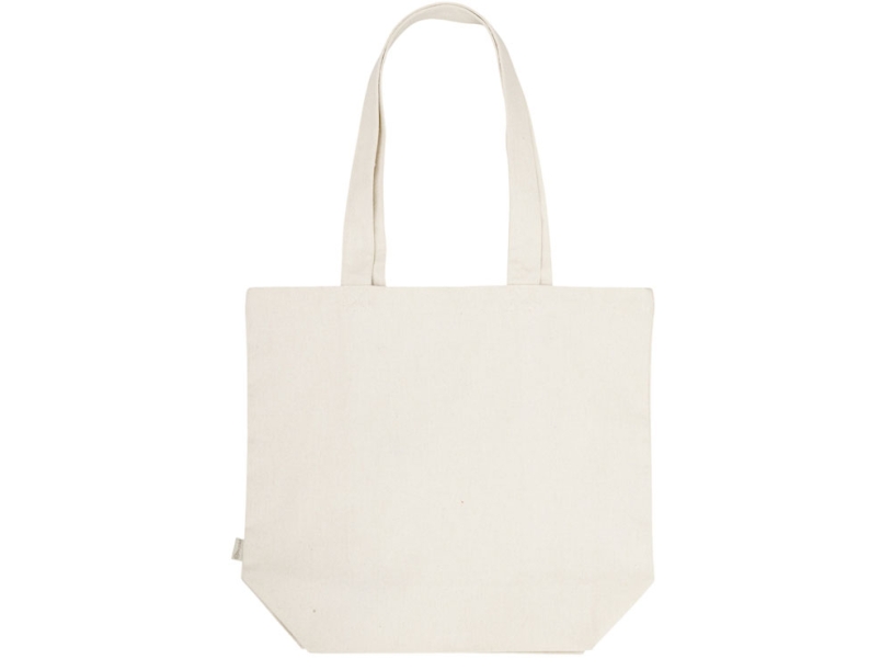Сумка для шоппинга Cotton из переработанного хлопка, 280 г/м2 (натуральный)  (Изображение 4)