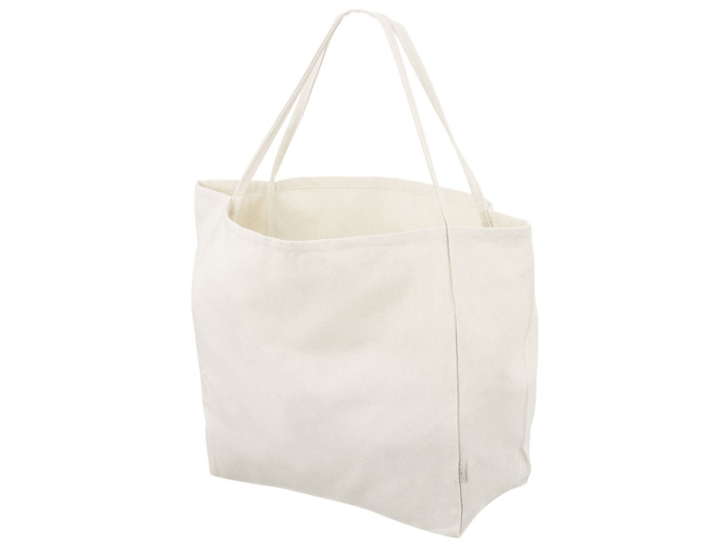 Шопер-оверсайз Grossbag из переработанного хлопка 340 г, натуральный (Изображение 3)