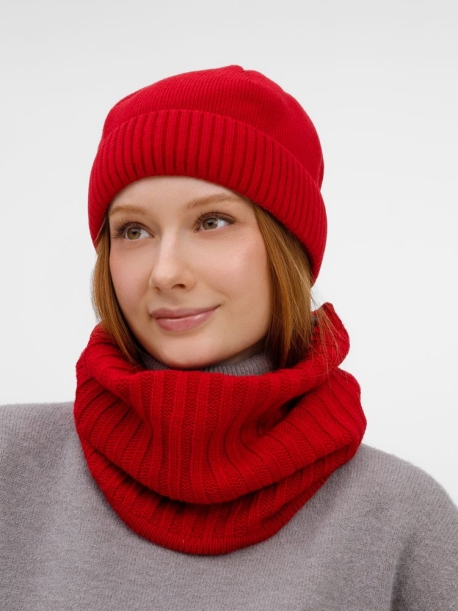 Шапка ComFleece, красная (Изображение 6)