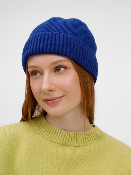 Шапка ComFleece, темно-синяя (кобальт) (Изображение 5)