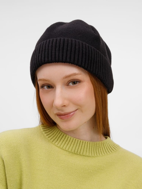 Шапка ComFleece, черная (Изображение 5)