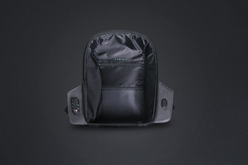 Рюкзак KORIN HiPack 43х33х16 см, черный (Изображение 11)