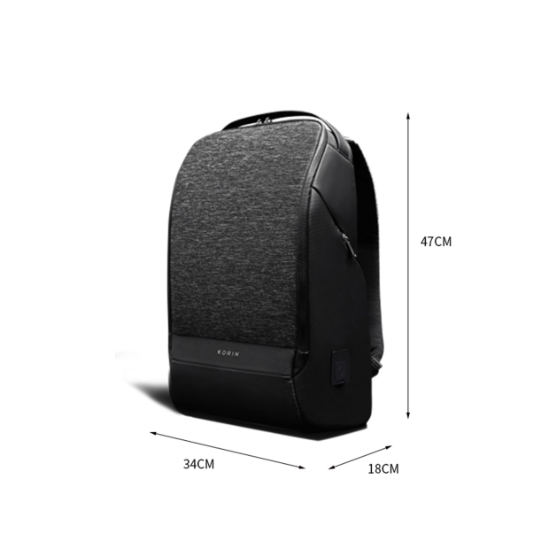 Рюкзак KORIN FlexPack Pro 47х34х18 см, оливковый (Изображение 8)